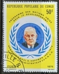 Stamps : Africa : Democratic_Republic_of_the_Congo :  Paul G. Hoffman 