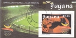 Stamps Guyana -  ESTADIO FUTBOL CLUB BARCELONA-OLIMPIADA BARCELONA'92