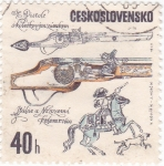 Stamps Czechoslovakia -  ARMAS DE FUEGO ANTIGUAS