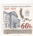 Stamps Czechoslovakia -  Programa del Gobierno de Kosice, 25 aniversario.
