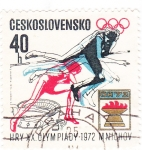 Sellos de Europa - Checoslovaquia -  OLIMPIADA DE MUNICH'72