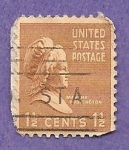 Stamps United States -  INTERCAMBIO