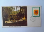 Stamps : America : Colombia :  Escudo de Armas de Santa Cruz y San Gil de la Nueva Baeza- Primer Día de Servicio-9-VIII-1979