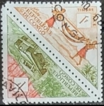 Stamps Democratic Republic of the Congo -  Land Rover y transporte