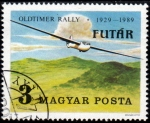 Stamps Hungary -  1989 Oldtimer Rally 1929