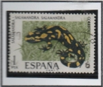 Stamps Spain -  Salamandra
