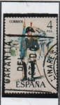 Stamps Spain -  Abanderado d' Real Cuerpo d' Artillería
