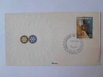 Stamps : America : Colombia :  Club Rotario- Correo Primer Día de Servicio- 3-XII-1976.