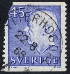 Stamps Sweden -  Gustavo VI