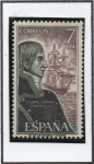 Stamps Spain -  Cosme Damian Churruca