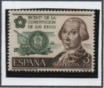 Stamps Spain -  Bernardo de Galvez