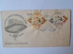 Stamps : America : Colombia :  Campeonato Suramericano de Atletismo 1963  Cali-(XXII Varones y XII Damas)