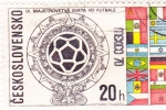 Stamps Czechoslovakia -  Emblema Fifa