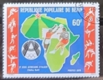 Stamps Benin -  3rd African Sports Games, Algiers