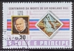 Stamps S�o Tom� and Pr�ncipe -  Sir Rowland Hill and stamps from 1975