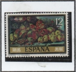 Stamps Spain -  Luis Eugenio  Menéndez: Bodegones