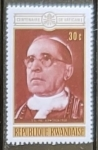 Sellos de Africa - Rwanda -  Papa - Pius XII (1939-1958)