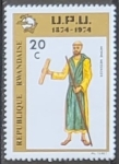 Stamps Rwanda -  Centenario de la Unión Postal