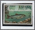 Stamps Spain -  Fauna Hispánica: Trucha