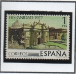 Stamps Europe - Spain -  Hispanidad Guatemala: Igle. d' San Francisco