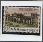 Stamps Europe - Spain -  Hispanidad Guatemala: Palacio Nacional
