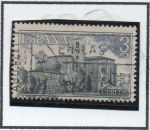 Stamps Spain -  Monasterio d' San Pedro d' Cardeña: Vista General