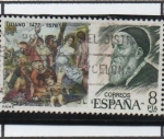 Stamps Spain -  Tiziano Vacelio y la Bacanal