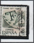 Stamps Spain -  Tiziano Vacelio y la Bacanal