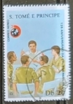Sellos del Mundo : Africa : Santo_Tomé_y_Principe : 125 aniversario Cruz Roja