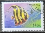 Stamps Tanzania -  Triaenodon obesus