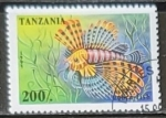 Sellos del Mundo : Africa : Tanzania : Pterois sp.