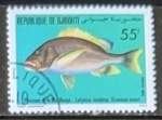 Stamps Djibouti -  Lutjanus rivulatus
