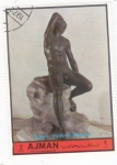 Stamps United Arab Emirates -  FIGURA MUSEO NACIONAL NAPOLES