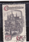 Stamps Czechoslovakia -  castillo 