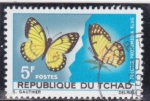 Stamps Chad -  Mariposas