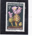 Stamps : Africa : Gabon :  FLORES