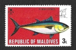 Stamps Maldives -  438 - Atún Rojo