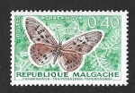 Sellos de Africa - Madagascar -  307 - Acraea Hova