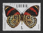 Sellos de Africa - Liberia -  684 - Catagramma Sorana