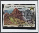 Stamps Spain -  Machu Pichu
