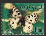 Sellos de Europa - Polonia -  2227 - Mariposa Apolo