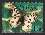 Stamps Poland -  2227 - Mariposa Apolo
