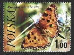 Sellos de Europa - Polonia -  2228 - Mariposa Olmera