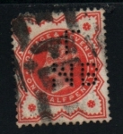 Stamps United Kingdom -  Isabel I