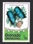 Sellos de America - Granada -  75 - Mariposa Morpho (GRANADINA)