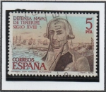 Stamps Spain -  Antonio Gutiérrez