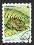 Stamps : America : Cuba :  2738 - Rana Platanera