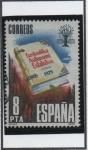 Stamps Spain -  Proclamación d' Estatuto d'  Pais Vasco