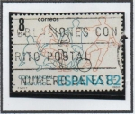 Stamps Spain -  Campeonato Mundial d' Futbol ESPAÑA' 82
