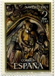 Stamps Spain -  Navidad ' 69